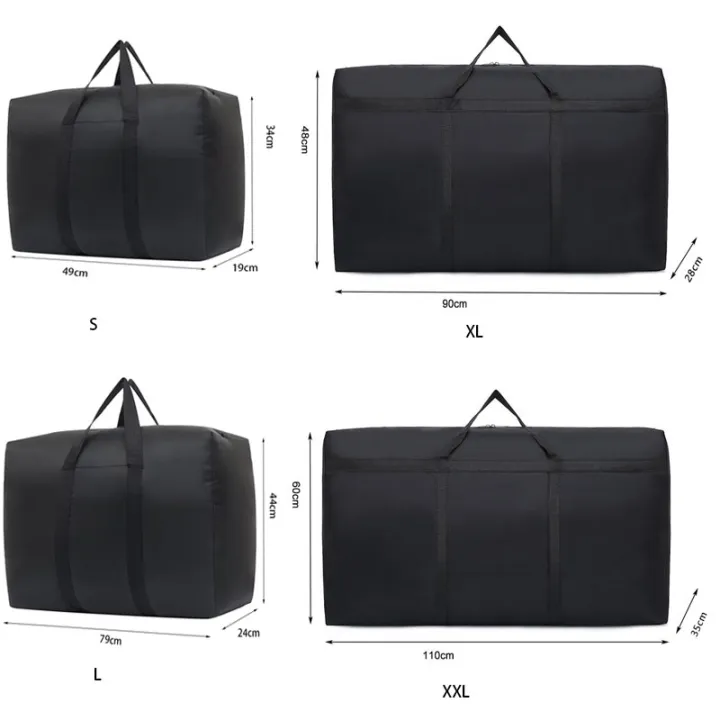 super%20large%20capacity%20travel%20duffel%20bag%20foldable%20luggage%20travel%20bag%20Waterproof%20Polyester%20Organizer%20Cloth%20Quilt%20Storage%20Bag%20-%20Image%205