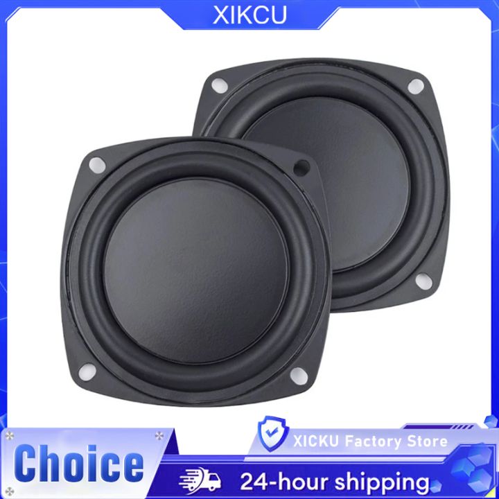 XIKCU Universal Woofer Radiator Bass Passive Speaker 2/3/4inch Low Frequency Loudspeaker Diaphragm Vibration Plate DIY