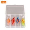 TAIYU Bionic Shrimp Soft Lure Jig Head Hook 60mm 3g Fishing Wobbler Trolling Lures for Trout Bass Pike Fishing Artificial Bait. 