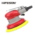 HIFESON 5/6 inch Pneumatic Air Orbital Sander 125/150mm Air Sanding Machine Polisher Air Tool Car Woodworking Metal Polishing. 