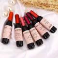 WENJLYJ 6 PCS Wine Lip Tint Wine Bottle Matte Lip Tint Stain Stick,Long Lasting Waterproof&Moisturizing Velvet Liquid Lipstick Mini Cute Lip Gloss Set for Women. 