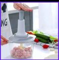 Hand Chopper,Vegetable and Meat chopper,1500 ML Manual Food Chopper, Vegetable cutter speedy chopper with 3 curved stainless steel Blades, Handheld Vegetable Chopper Mincer/Mixer/Blender to chop Fruits/Onion/Nut/Ginger/Herbs/Garlic/Meat. 
