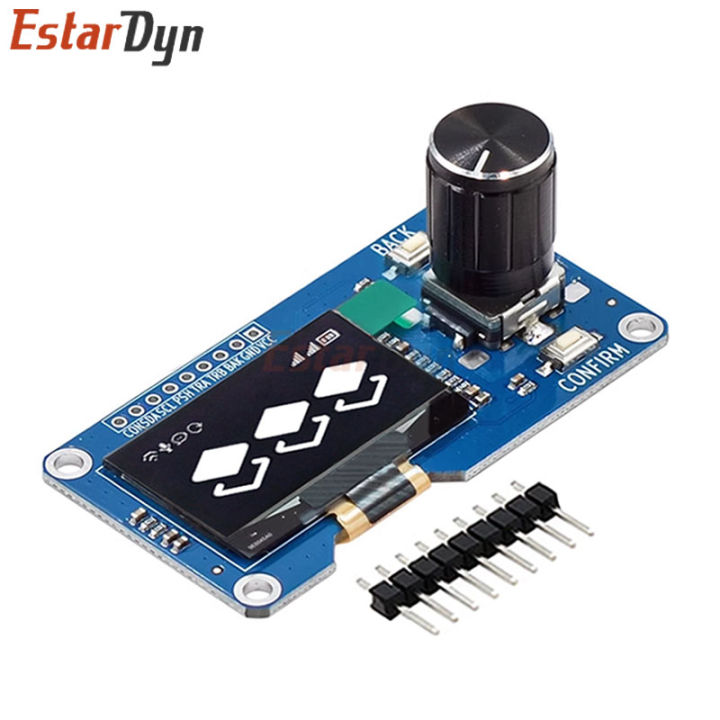 Estardyn%201.3"%20OLED%20Module%20SH1116%20Drive%20/%20EC11%20Encoder%20%7C%20White/Blue%20Display%20%7C%20I2C%20Interface%20%7C%20HD%20Screen%20for%20DIY%20Projects%20-%20Image%204