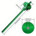 Wheel Marking Gauge - Aluminum Alloy Parallel Line Drawing Tool Woodworking Marking Scriber Ruler with Graduated Dual Scale. 