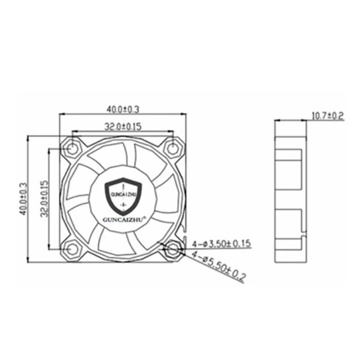 4010%20DC%205v%2012v%2024v%20Cooling%20Fan%20LED%20Iight%20Emitting%20Hydraulic%20Bearing%202pin%20-%20Image%206