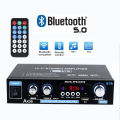 AK35/AK45/AK55 Sound Amplifiers Bluetooth Digital Amplifier for Home Car Karaoke 2 Channel HiFi Stereo AMP FM USB Remote Control. 