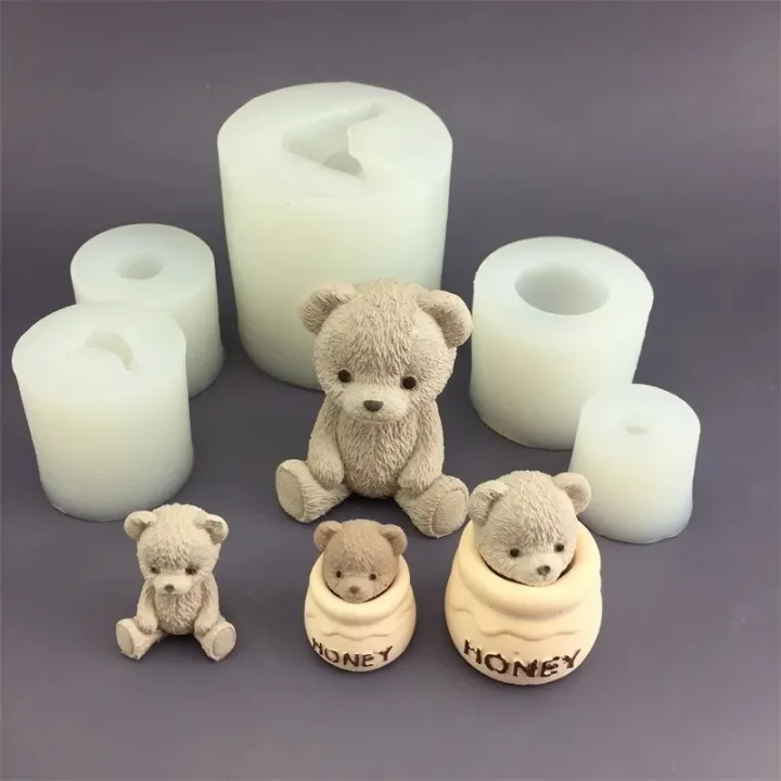 Cute%20Bear%20Honey%20Jar%20Silicone%20Candle%20Mold%20Chocolate%20Cake%20Ice%20Cube%20Mold%20Aromatherapy%20Plaster%20Drop%20Glue%20Mold%20Candle%20Making%20Supplies%20-%20Image%202