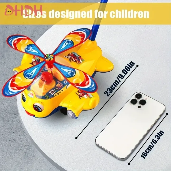 Interactive%20Baby%20Walker%20Toy%20With%20Push%20Handle%20For%20Kids%20Boys%20And%20Girls%20Toddlers,%20Detachable%20Plane%20Toy%20Car%20Design%20With%20Wheel%20-%20Image%204