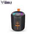 (NEW LAUNCH) Asta WOLF Hunt Bluetooth Speaker | 12 Hours Playtime | Bluetooth 5.4 | RGB Lights | Type-C Fast Charging | TF Card, USB Drive & FM Radio Support | TWS Stereo Pairing | Portable Wireless Speaker. 