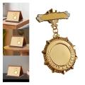 Blank Award Medals Winner Awards Decorative Decor Ornament Craft Metal Prize for.