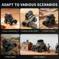 KF32 1:64 RC Mini Climbing Alloy Video Car With LED Light  and HD Camera Radio Remote Control Vehicle Toy for Kids Best . 