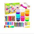 12 Slime pack & 6 Glitter bottle & Orbeez ball and Water Baloons / 1 Clay mitti pcs : 10 stick icecream Kids Learning Toys Box Not Included. 