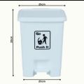 PUSH IT DUSTBIN, BIO HAZARD DUSTBIN 12 LITERS. 