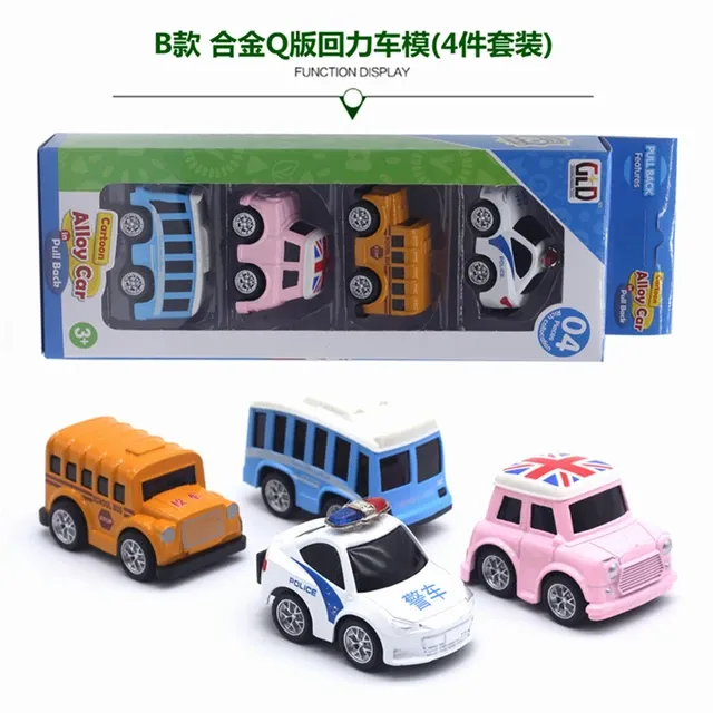 4%20pics%20Cartoon%20Q%20Version%20Mini%20Alloy%20Car%20Pull%20Back%20Children%20Police%20Classic%20Car%20School%20Bus%20Ambulance%20Model%20Toy%20Diecasts%20Vehicle%20Kids%20Gift%20-%20Image%204