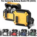 Earphone Case for Buds 3 FE (2025) / Buds 3 Pro (2024) / Buds 3 Case (2024) Carbon Fiber Cover with Cleaning kit.