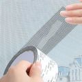 Window Screen Repair Tape Self Adhesive Mesh Tape Net Door Fix Patch Anti Insect Mosquito Mesh Broken Holes Repairing.