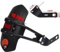 Motorcycle back mudguard, Universal Rear fender, Motorcycle Rear splash guard. 
