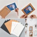 Paper Photo Frame 10pcs Kraft Hanging Picture Frames Display For Baby Photo Frame For Home Wall Decor with Free clips & twine. 