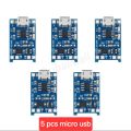 1 / 5/10 pcs TP4056 Lithium Battery Charger and Protection board Module 18650 Arduino Nodemcu. 