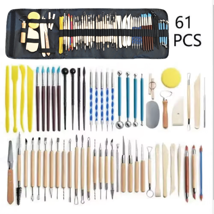Pottery%20Clay%20Sculpting%20Tools%20Kit%208-61%20Pcs/Set,%20Ceramic%20Wax%20Clays%20Carving%20Tools%20for%20Art%20Craft%20Pottery%20Sculpting%20Modeling%20Tool%20Set%20-%20Image%205