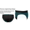 Professional Sharkskin Swim Competition Briefs Men Sport Trunks Waterproof Shorts Swimwear Quick Dry Swimsuit Breathable Briefs.