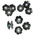 10pcs/Lot Mountain Bike Fangled Nut for Front Fork Mount Core Fastening Bolts Bicycle Parts Steer Tube Ahead Headset Star Nuts. 