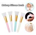 2 pcs combo Soft Silicone Facial Mixing Brush Applicator Tool.