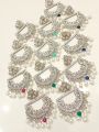 Platinum Earings. 