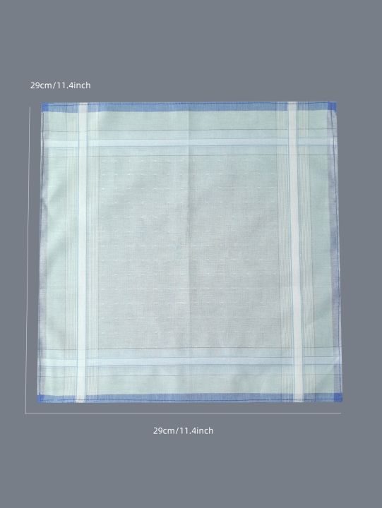 29CM/11.4-inch%20Cotton%20Jacquard%20Mini%20Handkerchief%20Universal%20Fashionable%20and%20Exquisite%20Decoration%206PCS,%20Thin%20Version%20-%20Image%205