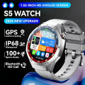 Round Smart Watch Waterproof BT Call Men SmartWatch for Women Health Monitor 100+Sport Smart Band DIY Watch Faces Best .