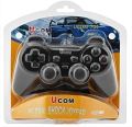 GAMING CONTROLLER JOYSTICK FOR PC - FOR GAMING PC - WIRED USB 2.0 BLACK GAME PAD. 