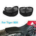For Tiger 800 Tiger800 Motorcycle Accessories 3D Mesh fabric Cushion Breathable Waterproof Protection Seat Cover. 