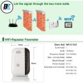 Wifi Extender, WiFi Signal Booster Up to 100meter, 300Mbps WiFi Range Extender, Wireless Internet Repeat-er, Long Range Amplifier with Ethernet Port, 1-Tap Setup.. 