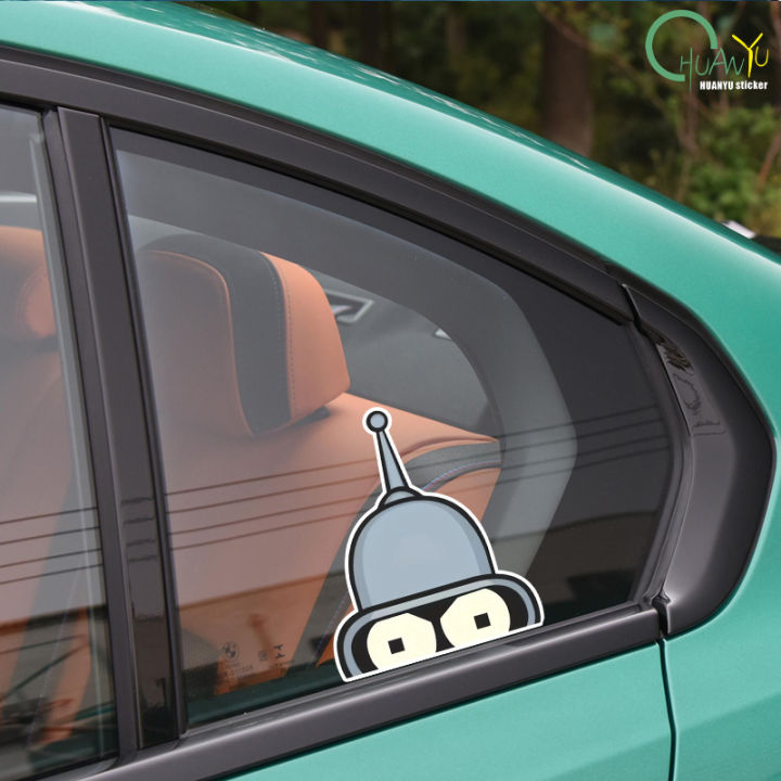 Bender-Face-Futurama's%20Sticker%20Cartoon%20Vinyl%20for%20Cars%20Trucks%20Laptops%20-%20Image%206