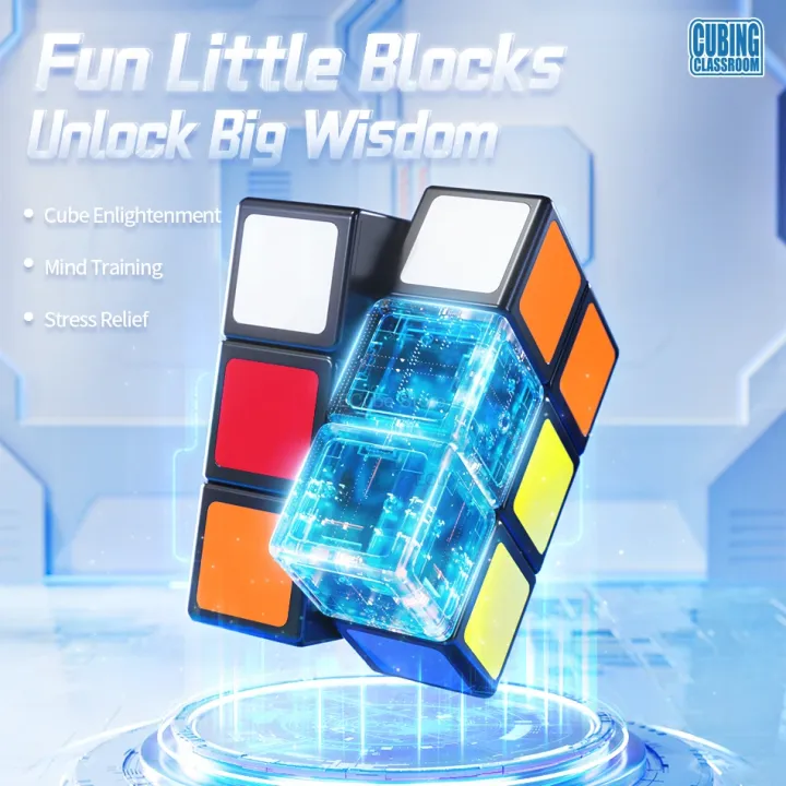 [ECube] MoYu 1x2x3 2x2x3 Magic Cube 223 cube 123 Black 223 Professional ...