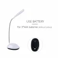 LED Desk Light Eye Protection Reading Lamp AAA Battery Powered Lamp Folding Creative Night Light For Reading Studying Bedroom. 