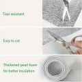1 Roll 3.5mm-50x300cm Double-Sided Reflective Aluminum Foil Insulation Cotton Ideal for Windows RVs Garage Doors Pipe Room Roof.