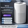 Smart Air Purifier with H13 HEPA Filter & Negative Ion Generator, Auto Mode Desktop USB Portable for Home Office Bedroom. 