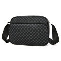 Casual Lightweight Business Shoulder Bags for Men PU Leather Messenger Bag Comfortable Wide Strap Crossbody Bags Designer Male.