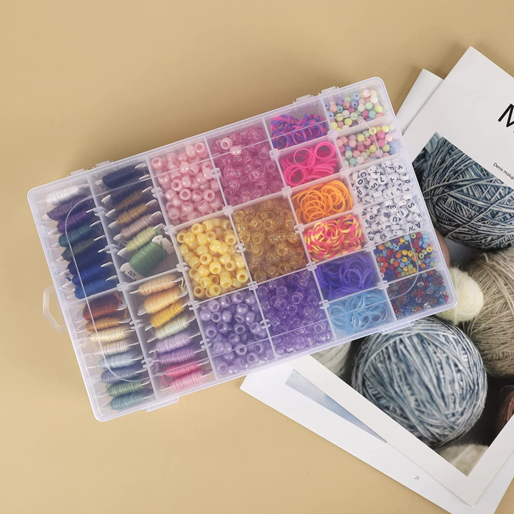 36%20Grids%20Plastic%20Organizer%20Box%20Storage%20Container%20Jewelry%20Box%20with%20Adjustable%20Dividers%20for%20Beads%20Art%20DIY%20Crafts%20Fishing%20Tackles%20-%20Image%204