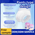 5pcs High Quality Women's Sanitary Pants Disposable Menstrual Panties Disposable Underwear All Day Or Night Sleeping Protect. 