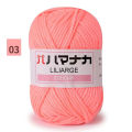 25g Soft Milk Cotton Knitting Yarn Anti-Pilling High Quality Knitting 4ply Cotton Yarn For Crochet Scarf Sweater Hat Doll Craft. 