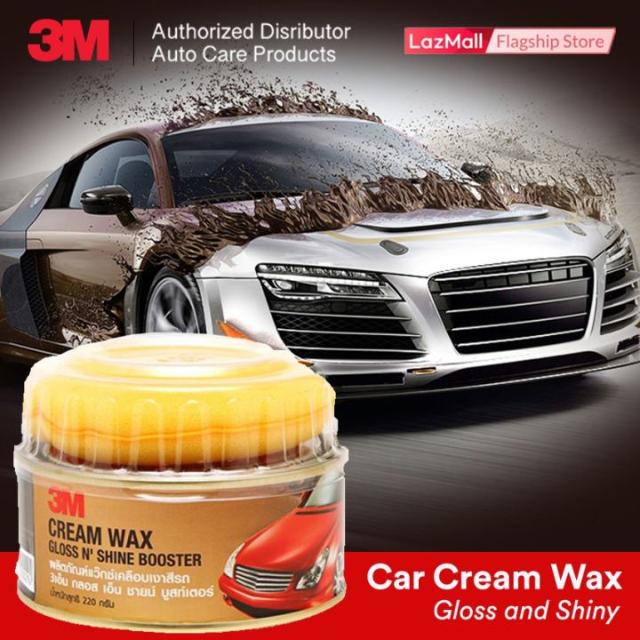 3M Cream Wax Glass N' Shine 220g