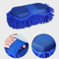 2Pcs Car Cleaning Brush Cleaner Tools Microfiber Car Washer Sponge Cleaning Washing Towel Auto Gloves Car Washing Accessories. 