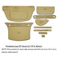 YOMDID 9PCS Handmade Leather Chest Bag Crossbody Backpack Making Sewing Pattern Kraft Template DIY Purse Making Kraft Stencil.