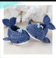 Hand made woolen baby shoes for cute baby girls. 
