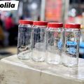 Good quality 350 ml. 04 Pcs Glass Jar for Kitchen & Dining. Glassware Food container.