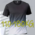 Plus Size Mens Short-sleeved T Shirts Large Size Round Neck T-shirt Outdoor Loose Casual Cool Top Gym Clothing Men.