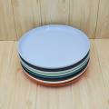 10.25 inch steak dinner plate ceramic dinner plate 8 colors available. 