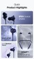 BOAT ROCKERZ 109 NECKBAND | ONE PRESS VOICE ASSISTANT | IPX5 WATER RESISTANCE| BLUETOOTH v5.3 | Dual Pairing | Magnetic Buds. 